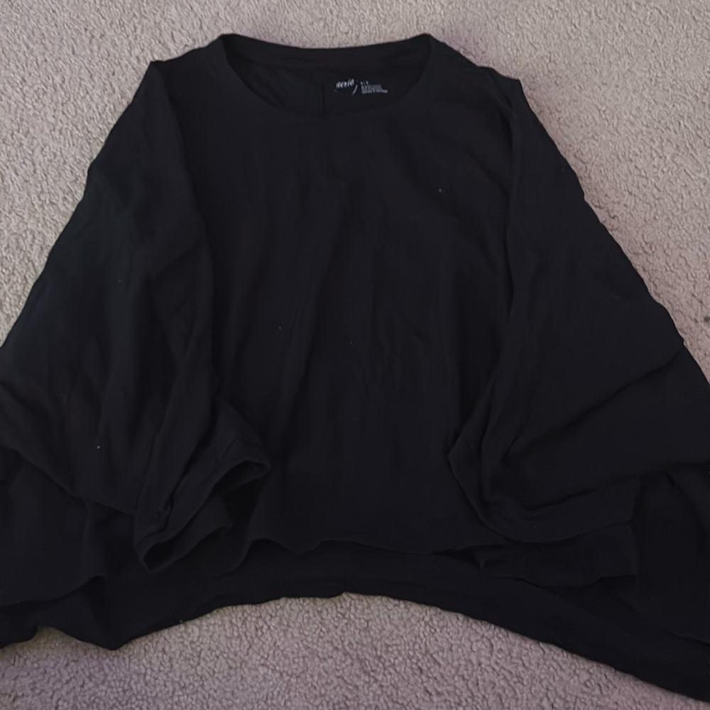 Flowy black Aerie T-shirt